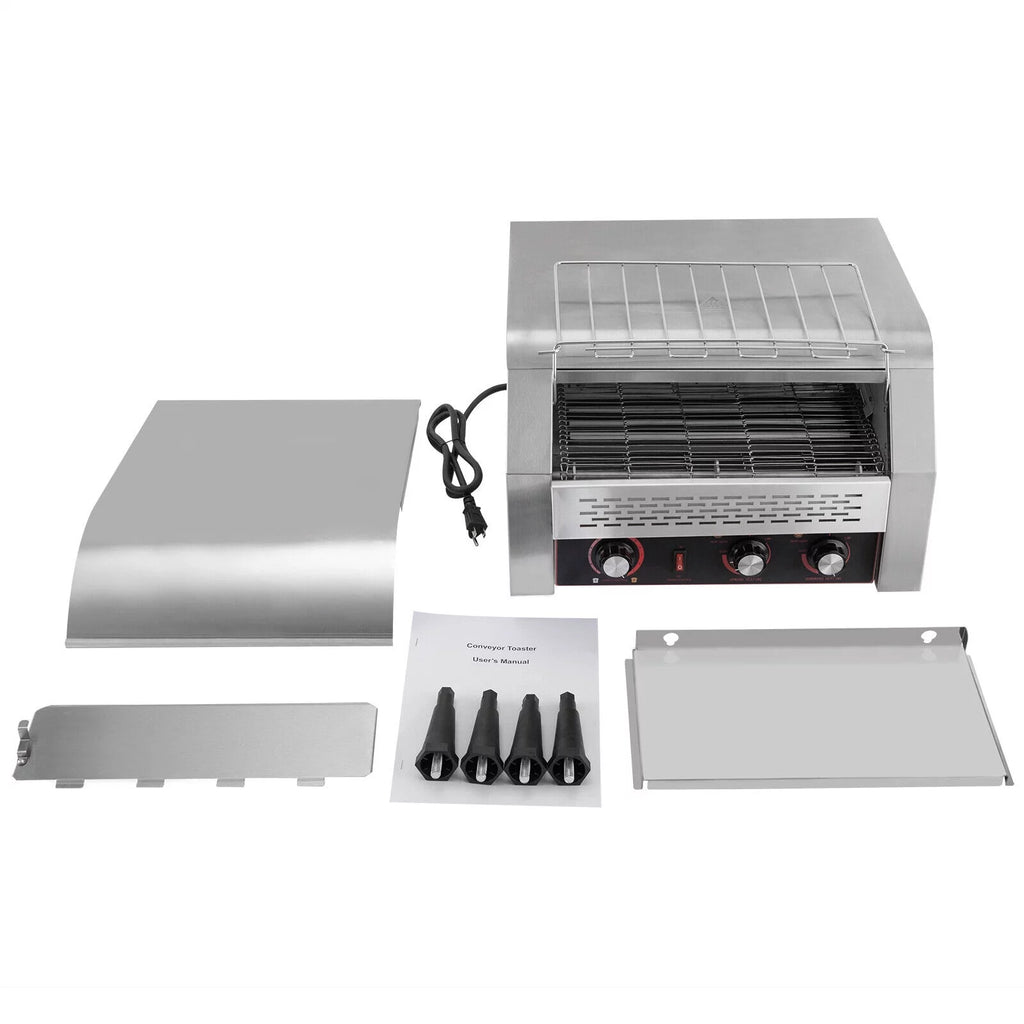 2600W Stainless Steel Commercial Conveyor Toaster R539381