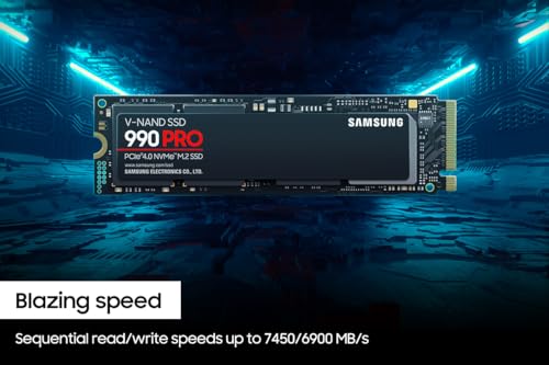 990 PRO SSD NVMe M.2 PCIe Gen4 Internal Solid State Hard Drive C689688