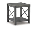 End Table Grayish Brown J428987