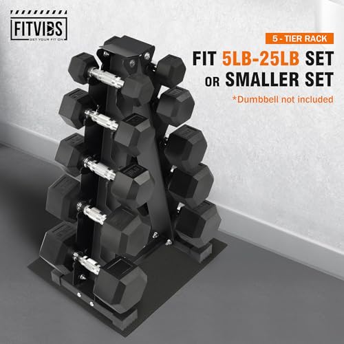 A-Frame 5 Tier Dumbbell Rack Q349