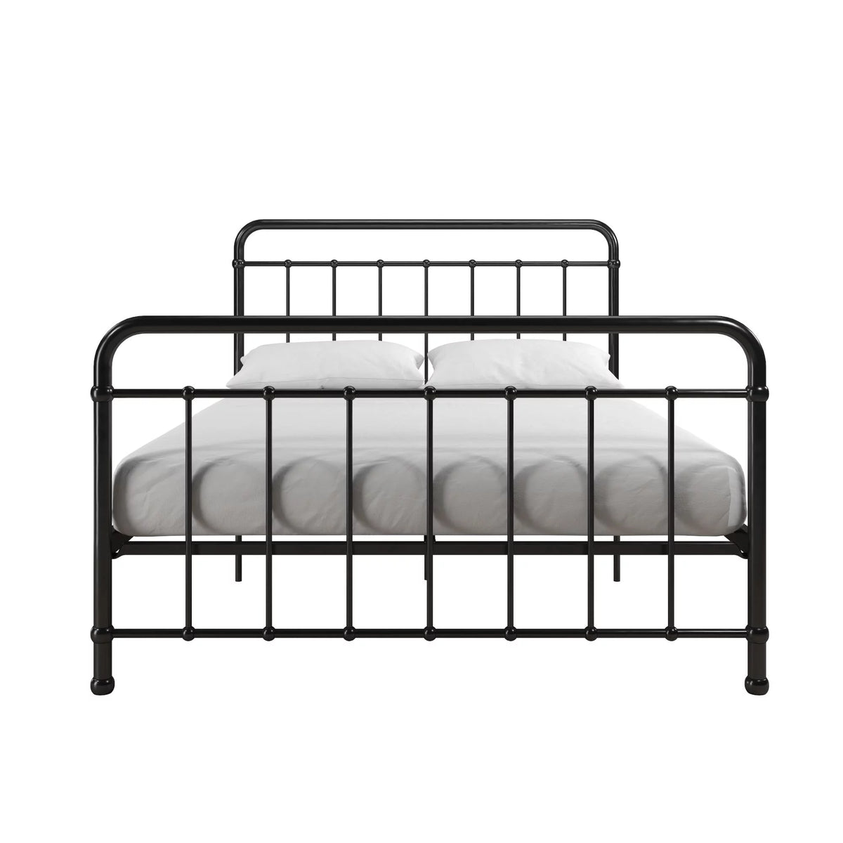 Black Full Metal Bed V37631