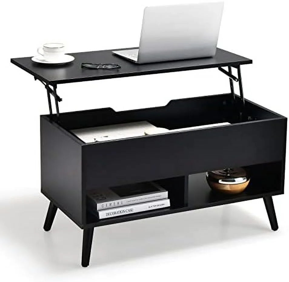 Lift Top Coffee Table with Hidden Compartment O636567