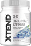 Sugar Free BCAA Powder Blue Raspberry Ice 50 Servings T830