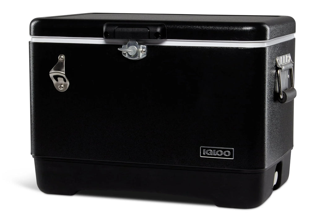 54 Qt Hard Sided Cooler, Black S480