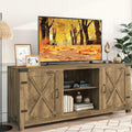 58 TV Stand with Adjustable Storage Shelves K913