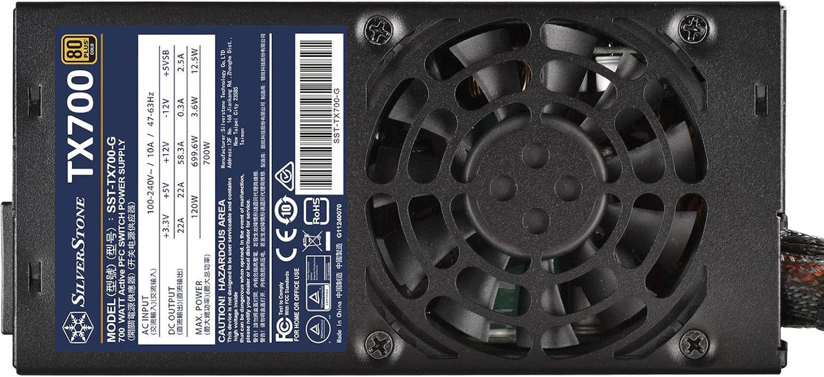 700W Fixed Cable TFX Power Supply 80 Plus Gold E72463