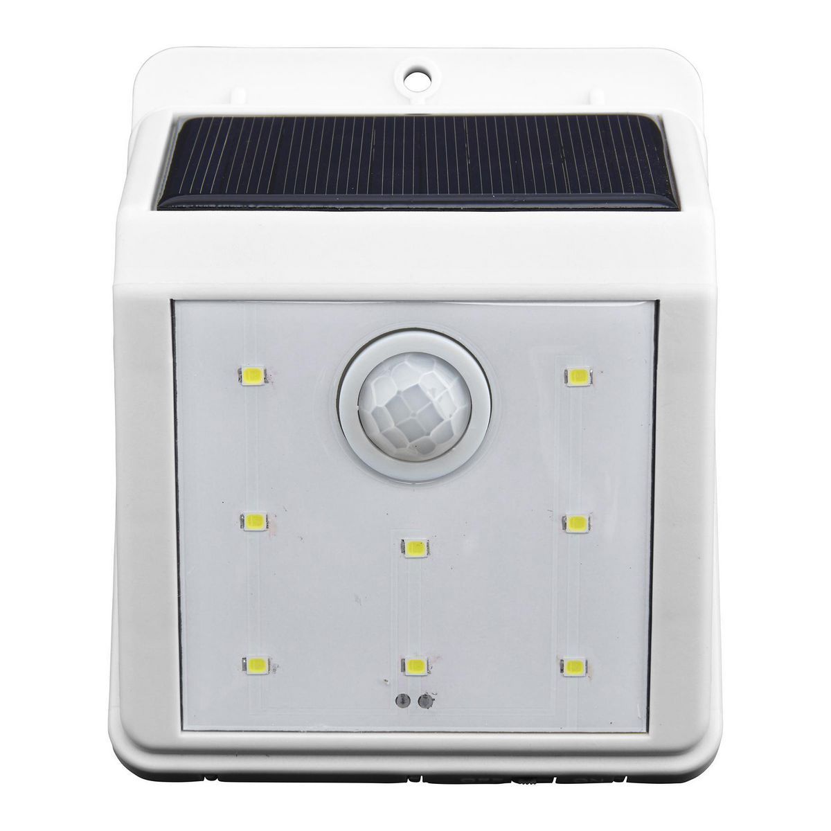 White Solar Wall-Mount Security Light Z905