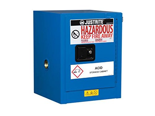 Blue 4 gal Steel Safety Cabinet U7616