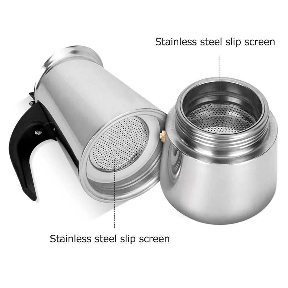 Stainless Steel Electric Coffee Maker A3871