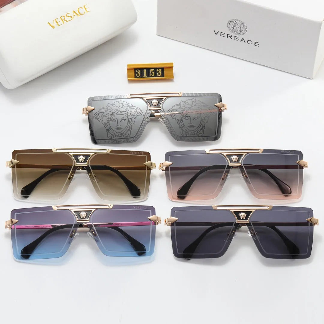 Frameless Square Polarized Sunglasses F16588