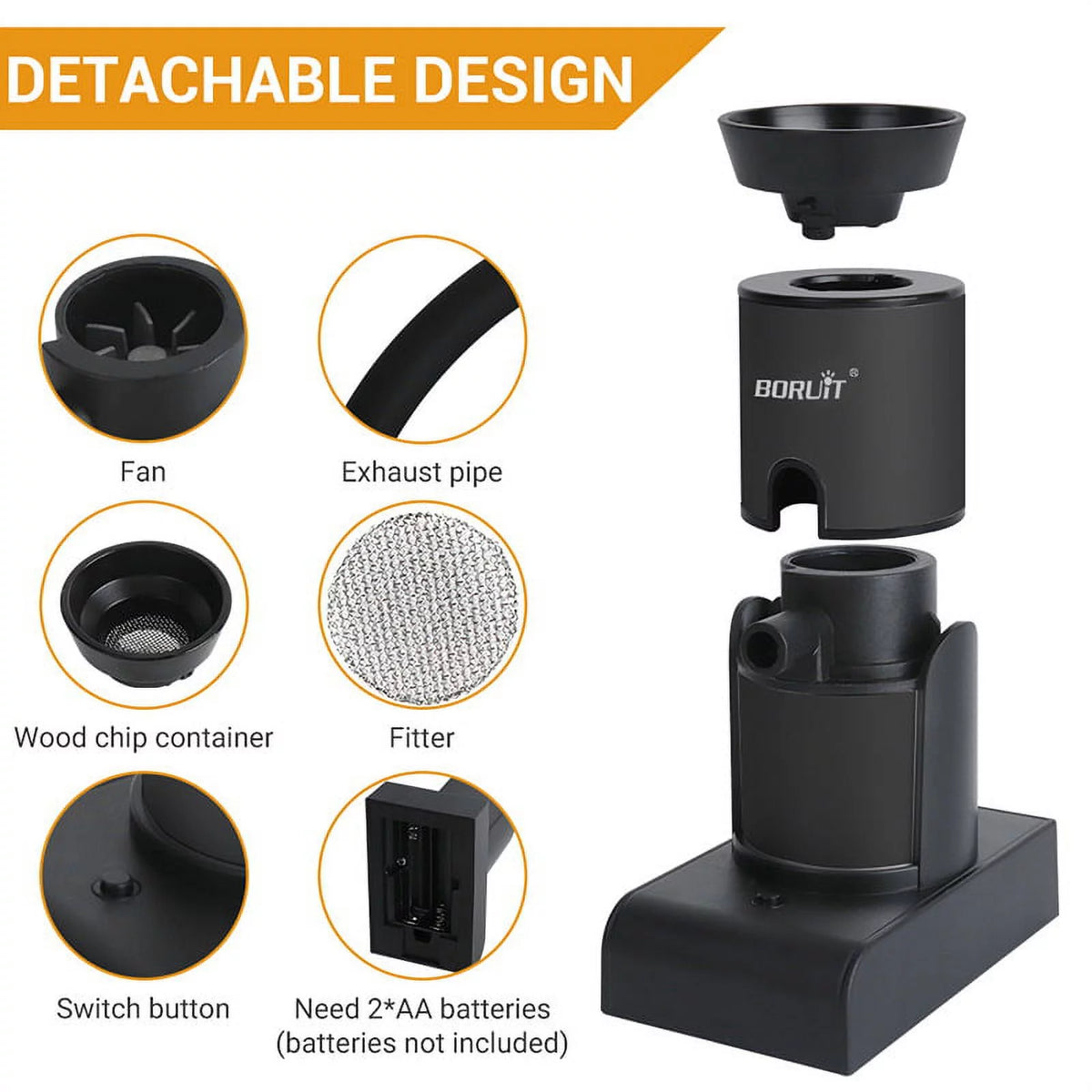 Portable Hand-held Cold Smoker E7861