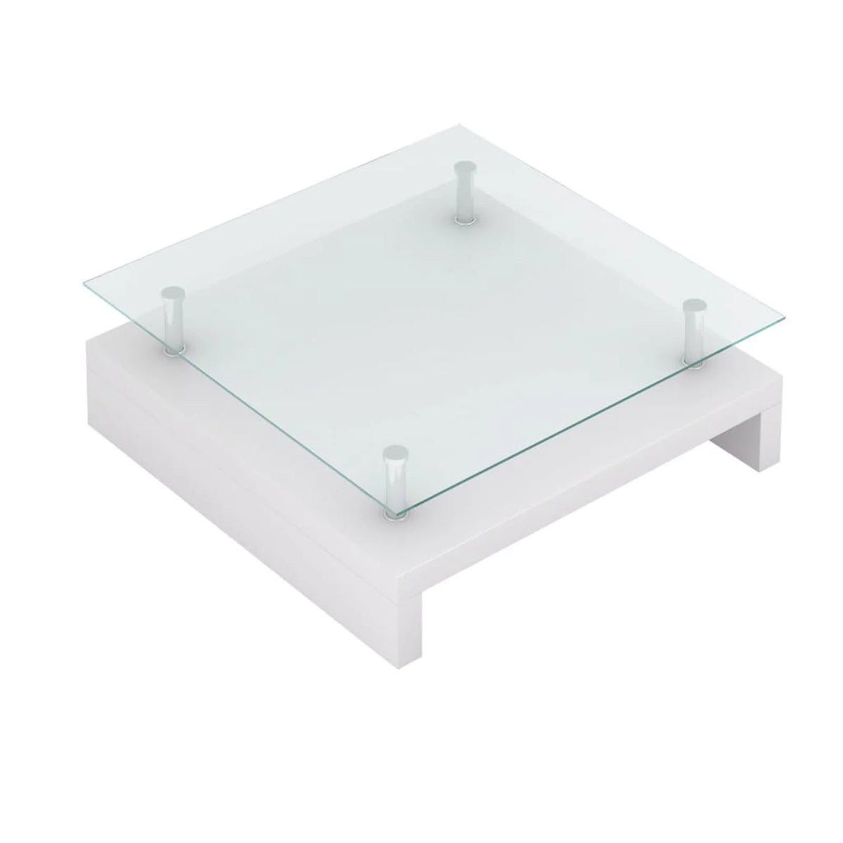 White Glass Coffee Table R185