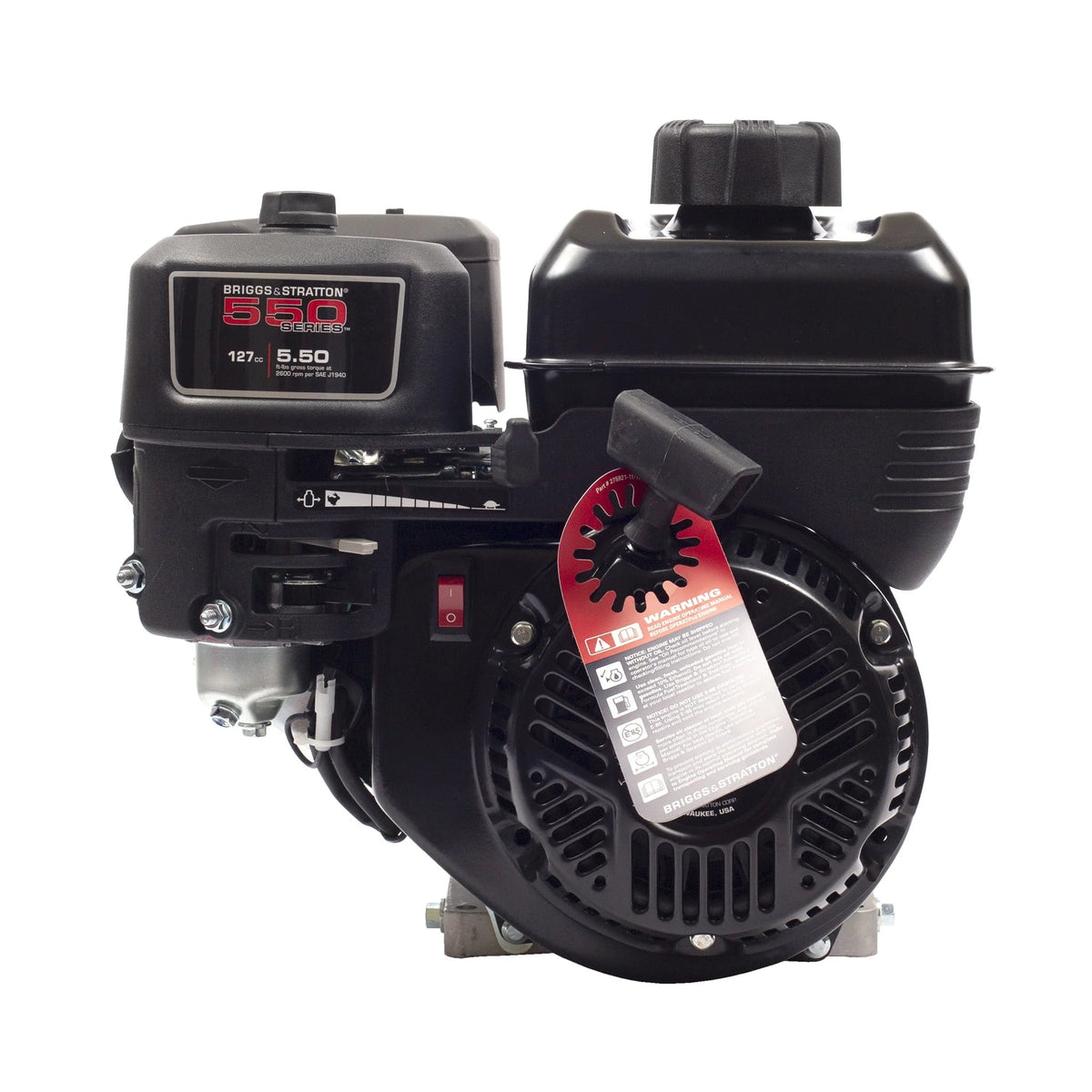 3.5 HP 127cc Horizontal Shaft Engine P6589