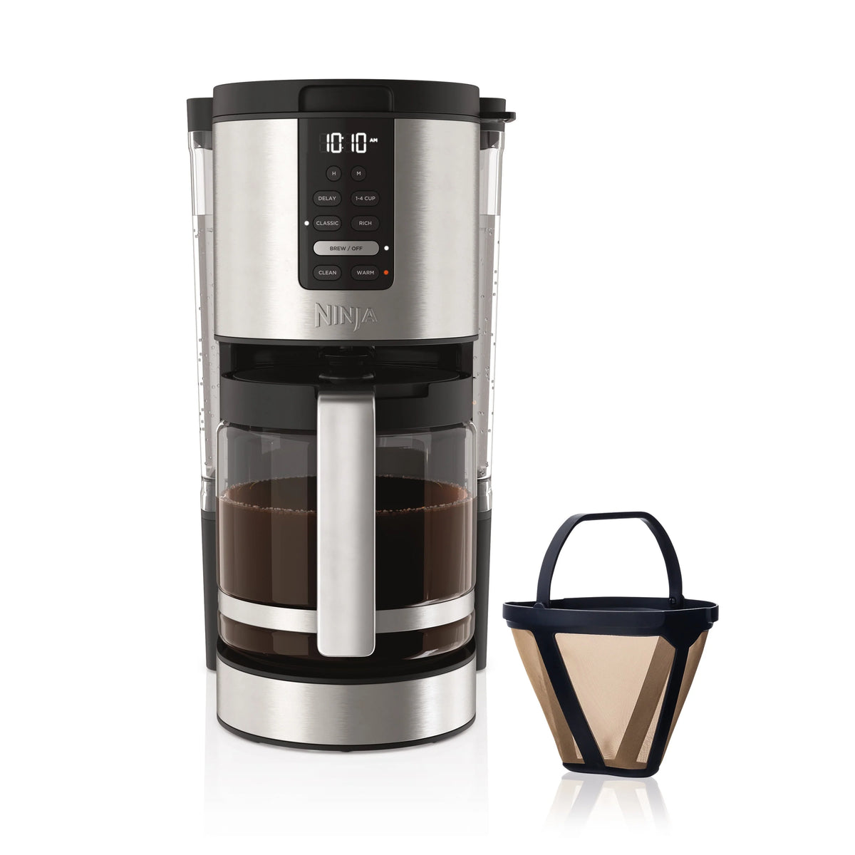 14-Cup Programmable Coffee Maker with Glass Carafe T313094