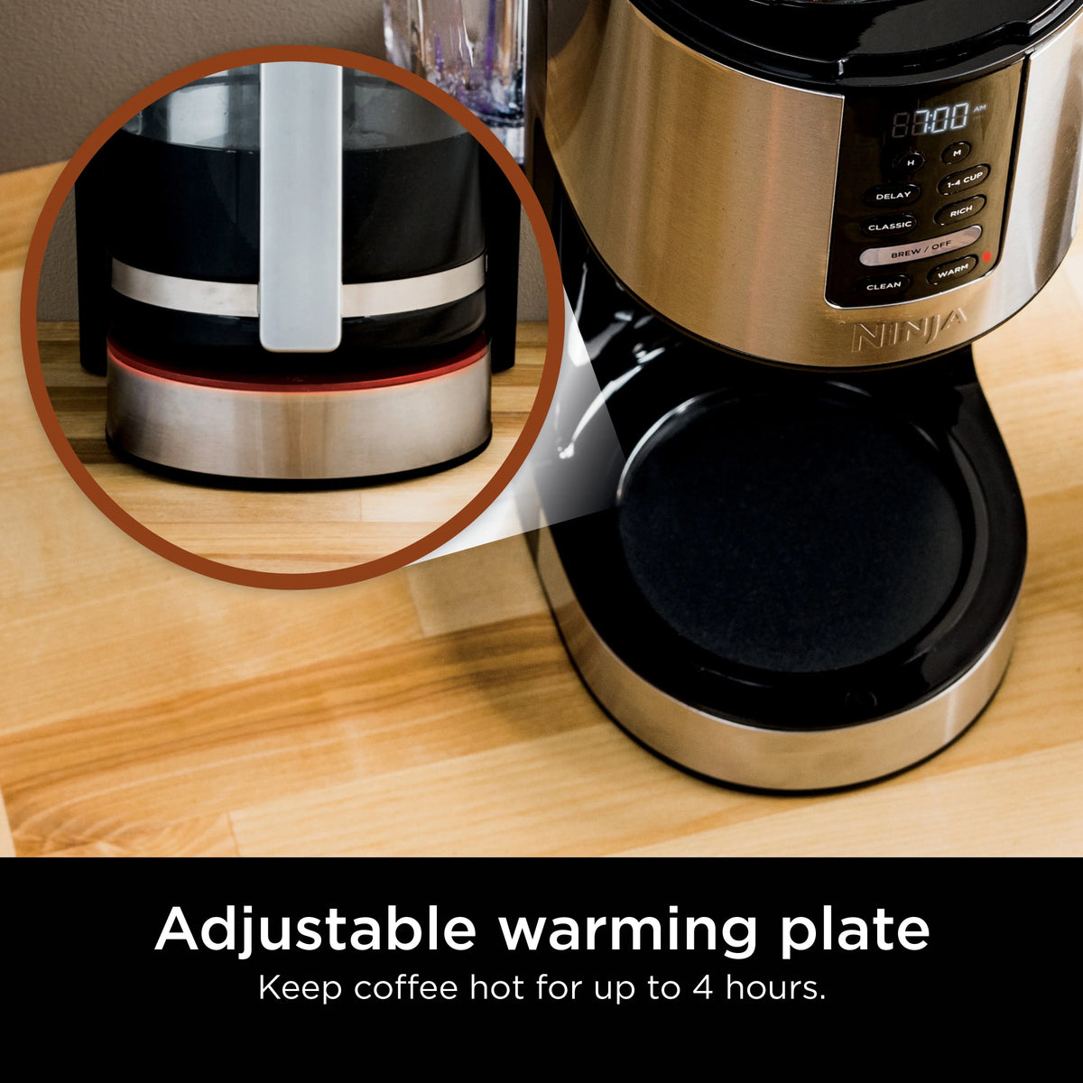 14-Cup Programmable Coffee Maker with Glass Carafe T313094