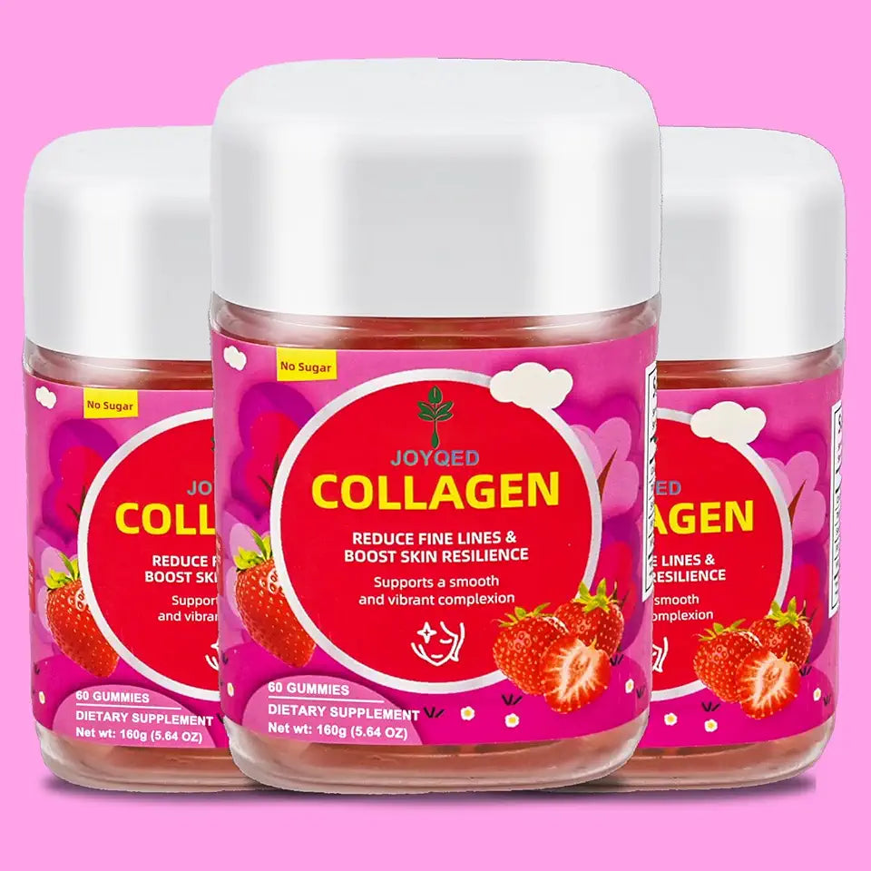 Collagen Gummies with Vitamin C, Zinc, Fish Collagen Peptides B541141