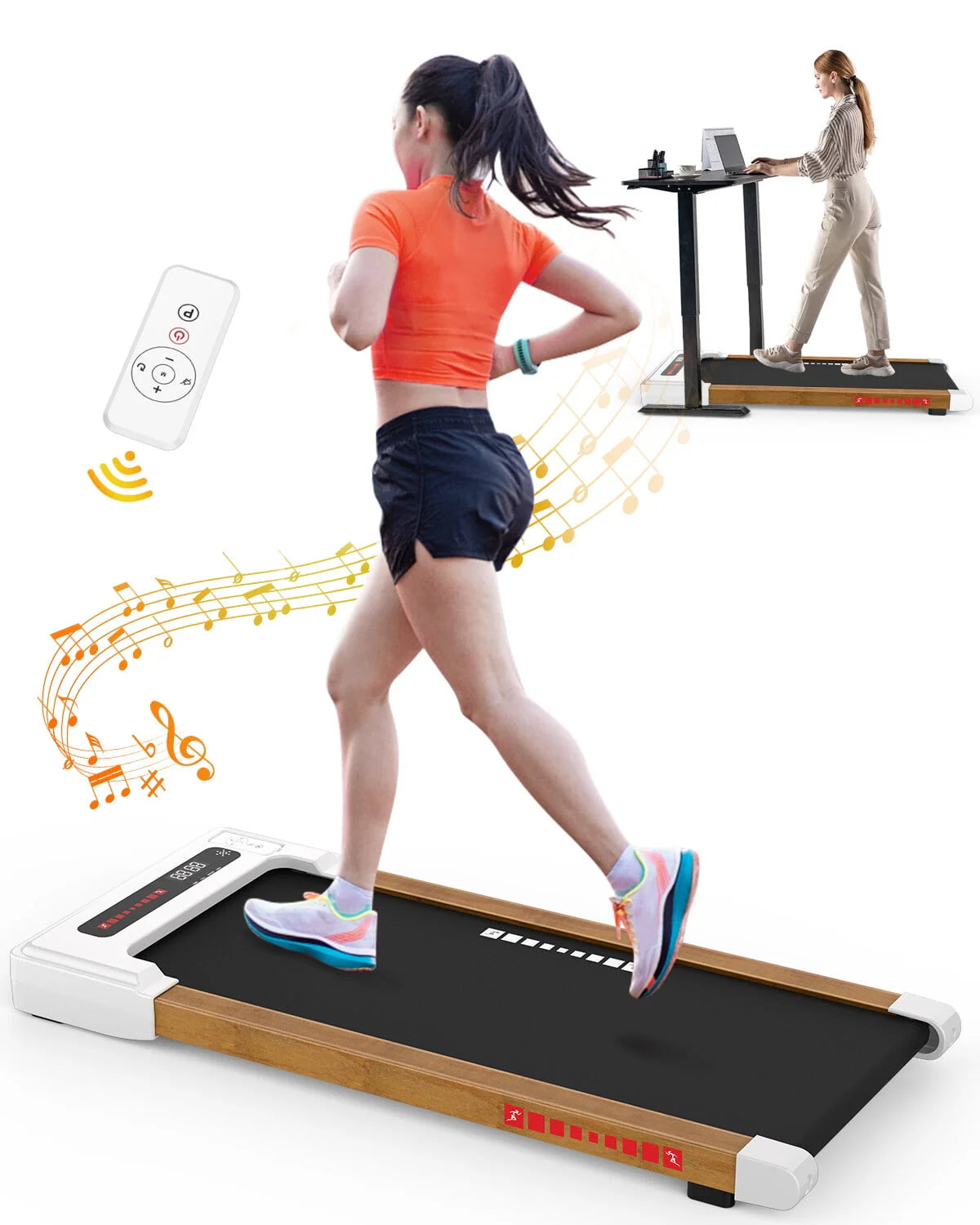 2.5HP Under Desk Electric Treadmill L995