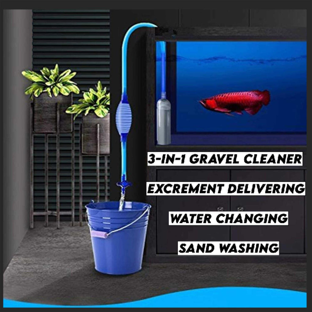 Aquarium Fish Tank Gravel Vacuum Cleaner B4697