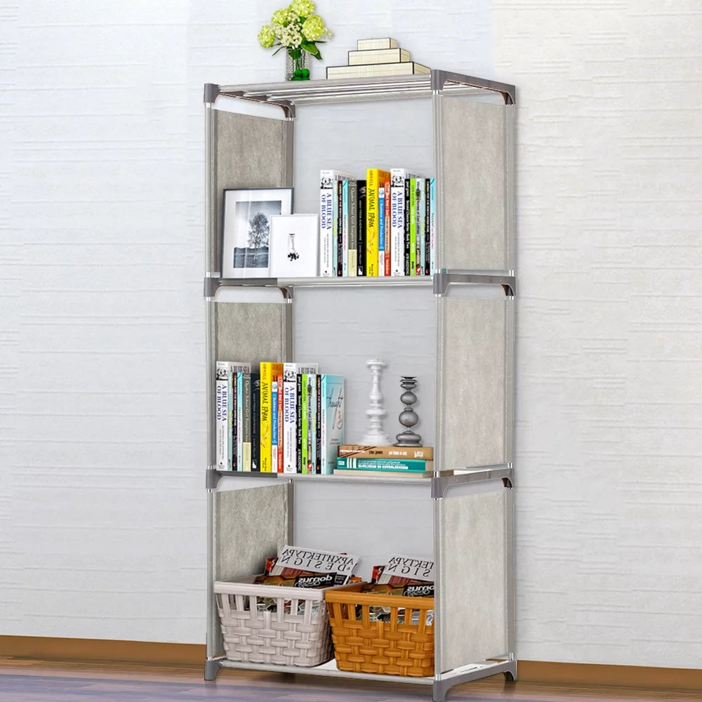 4-Shelf Bookcase Shelving Unit Organizer I7853