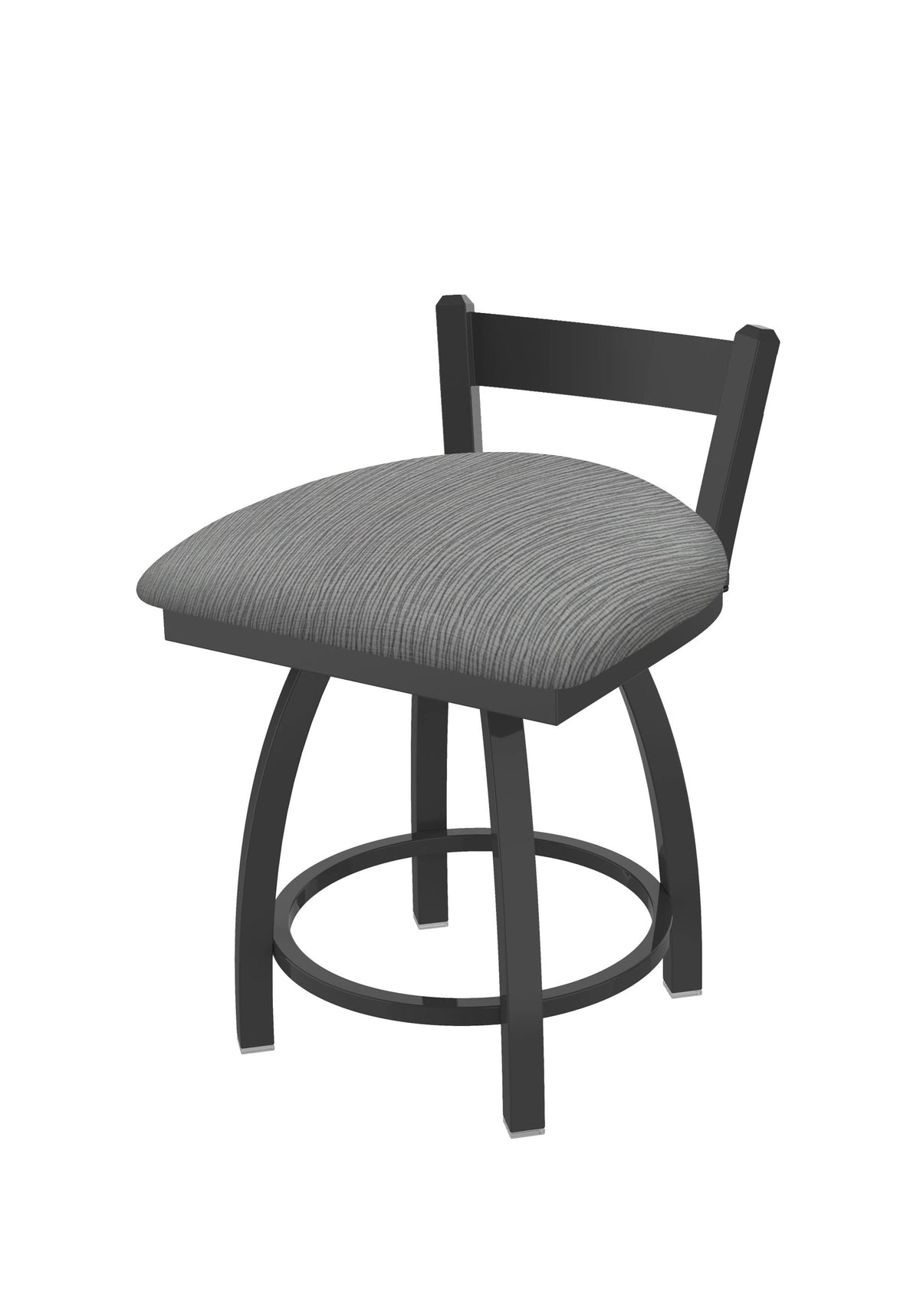 18x22 Low Back Swivel Vanity Stool W6741