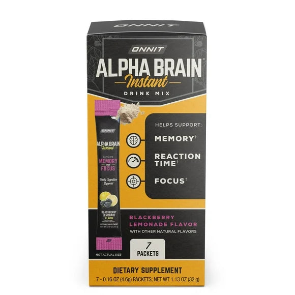 Blackberry Lemonade Nootropic Drink Mix 7 Ct X11672