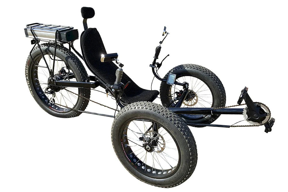 Foldable Electric Recumbent Trike with Fat Tires I8258