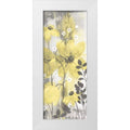 White Modern Wood Framed Art Print Q81282