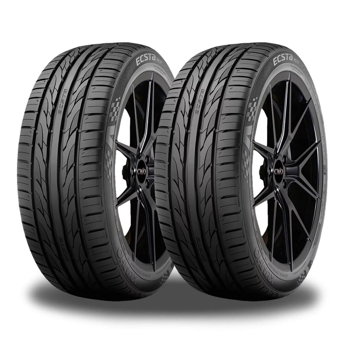 2 Kumho Ecsta PS31 225/40ZR18 92W XL Ultra High Performance Tires M827