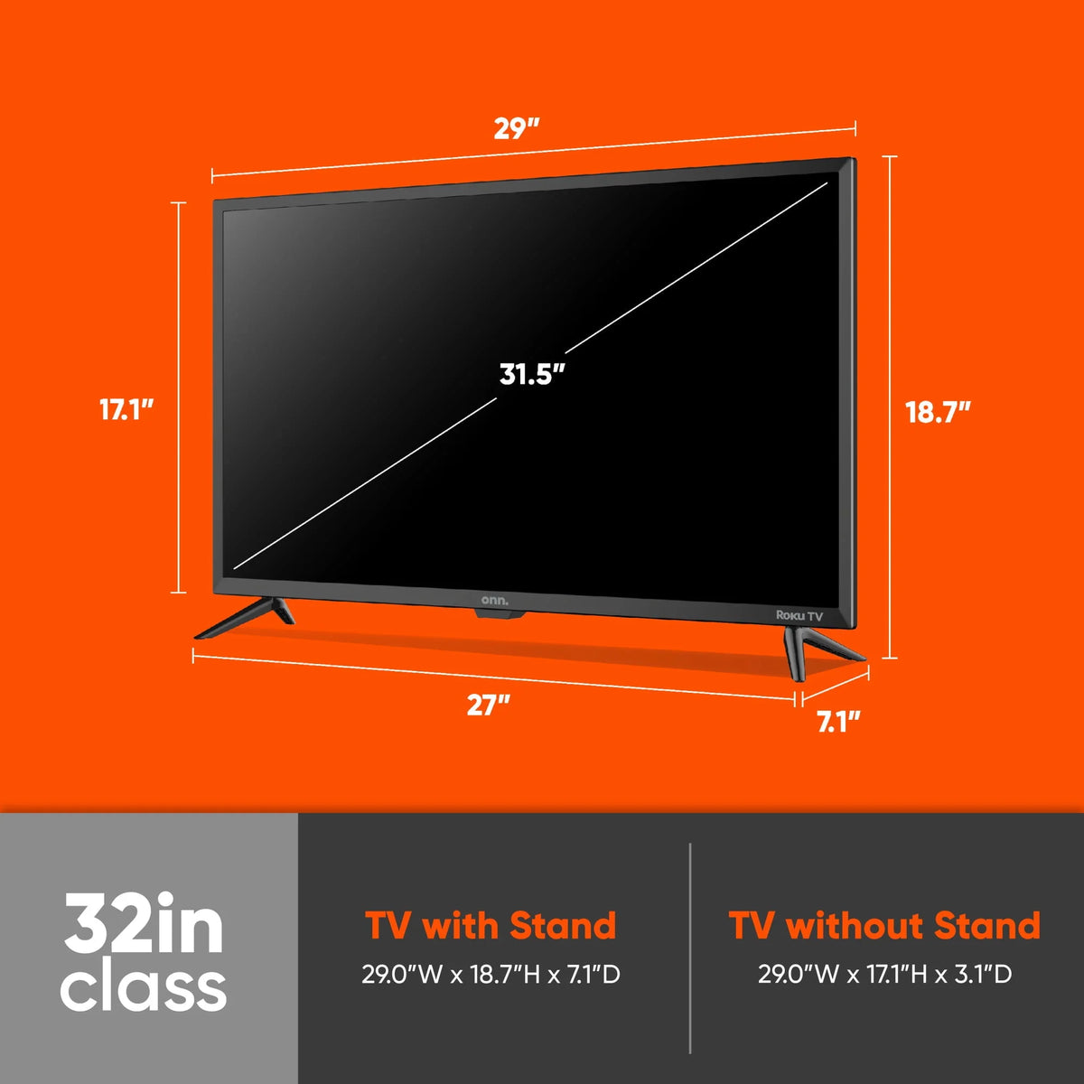 32” HD LED Smart Television B1174