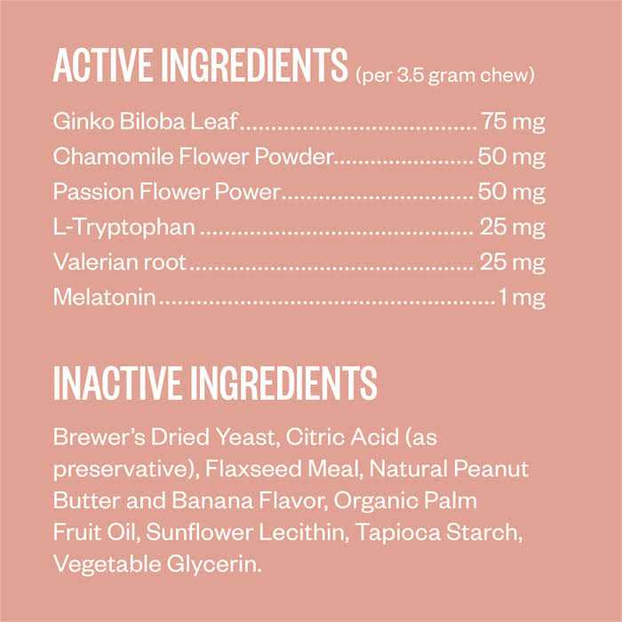 Calming Chews Dog Supplements D9209