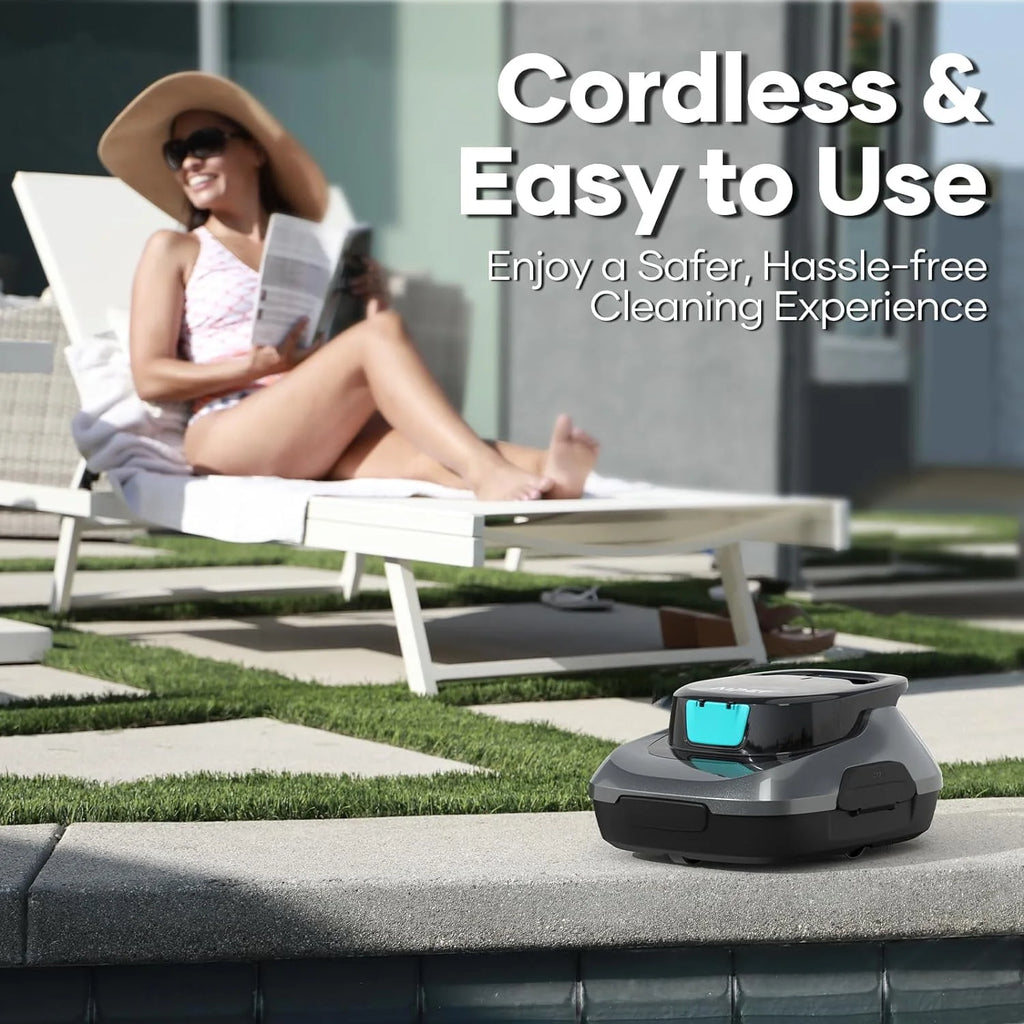 Cordless Robotic Pool Cleaner F961