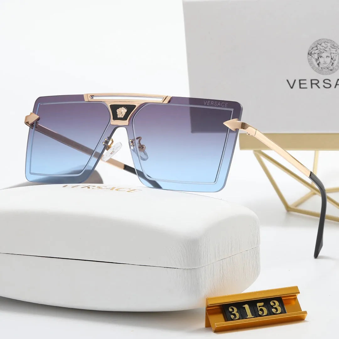 Frameless Square Polarized Sunglasses F16588