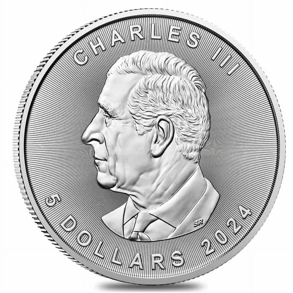 1 oz Canadian Silver Maple Leaf Coin M4839