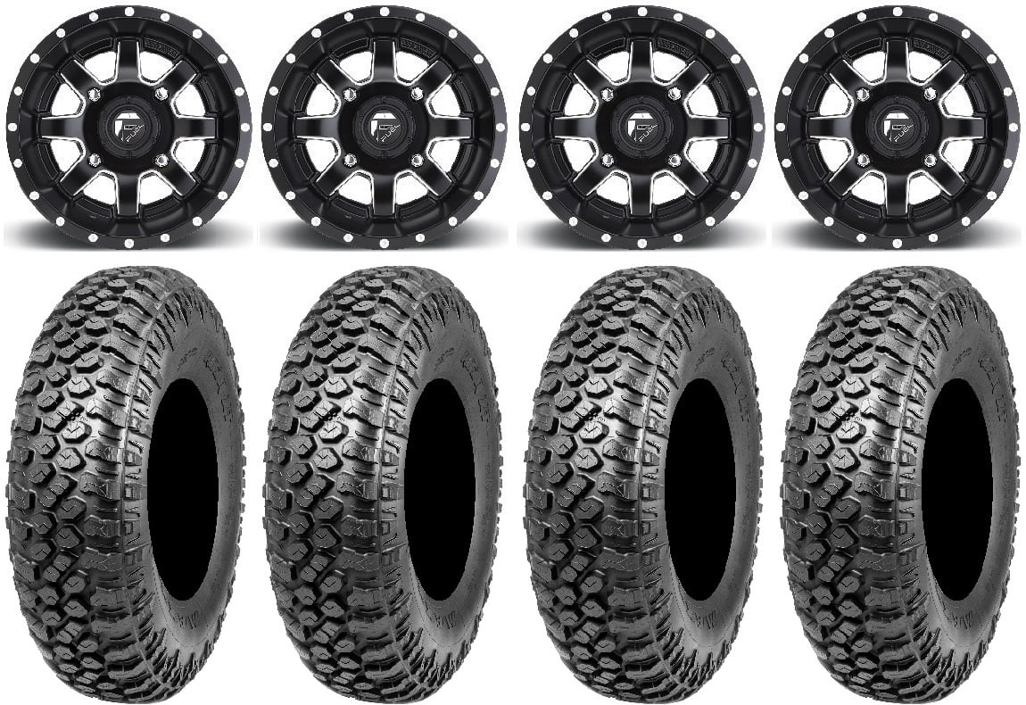 Black 15" Wheels 32" Tires E522377