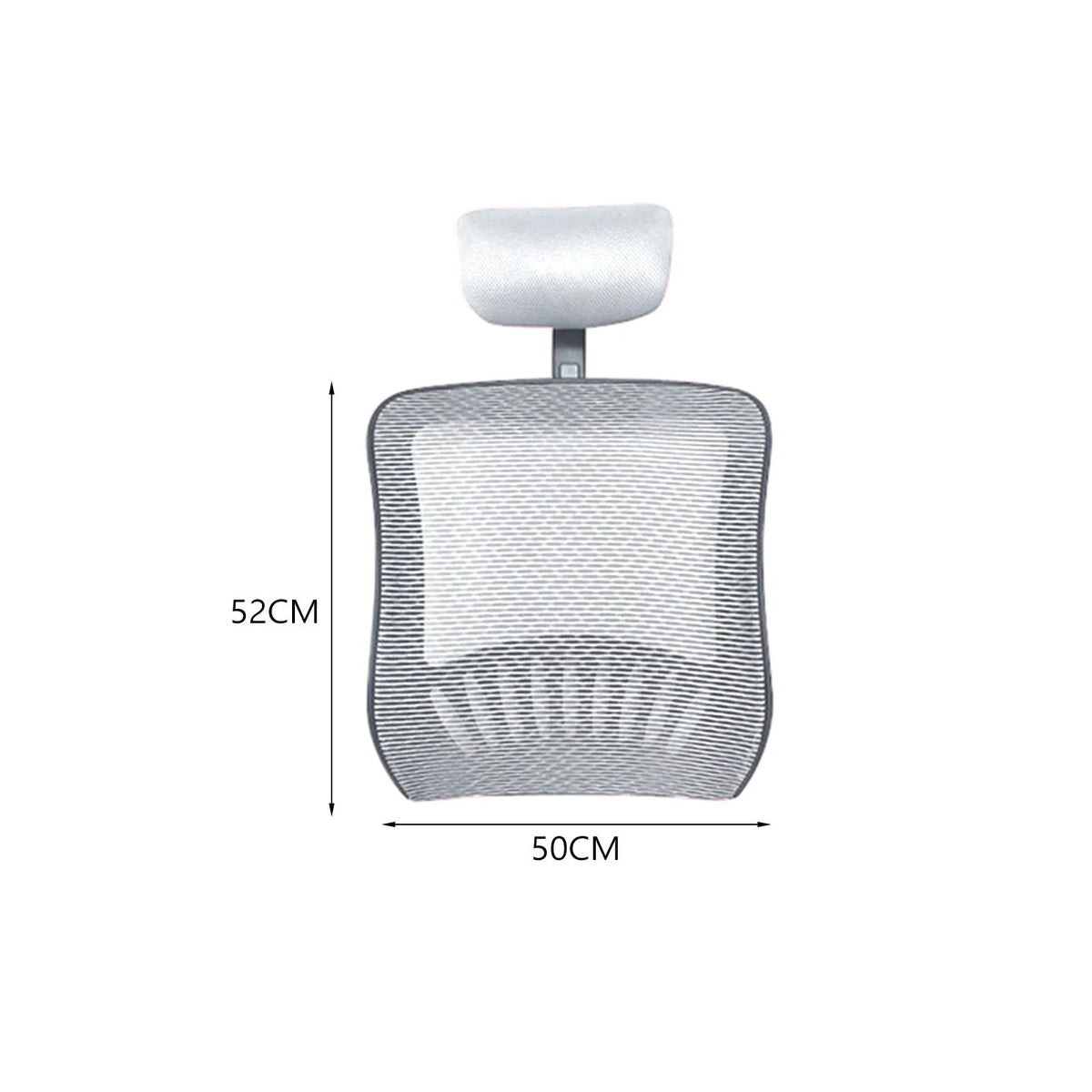 Office Chair Mesh Back Support with Headrest K177449
