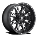 20X10in Matte Black Milled Aluminum Rim B838