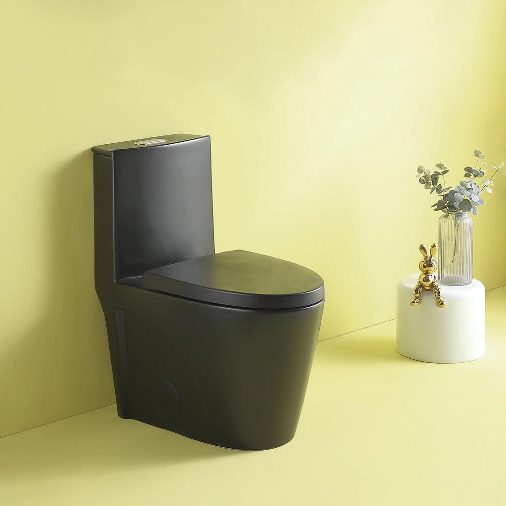 Dual Flush Elongated Toilet with Soft-Close Seat F7317