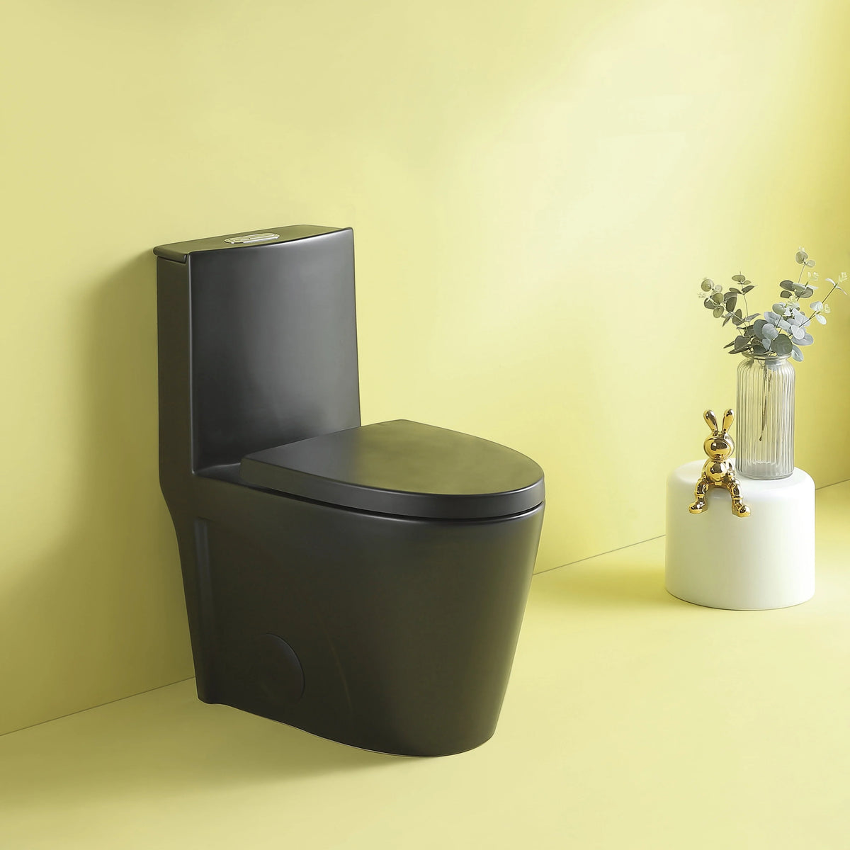 Dual Flush Elongated Toilet with Soft-Close Seat F7317