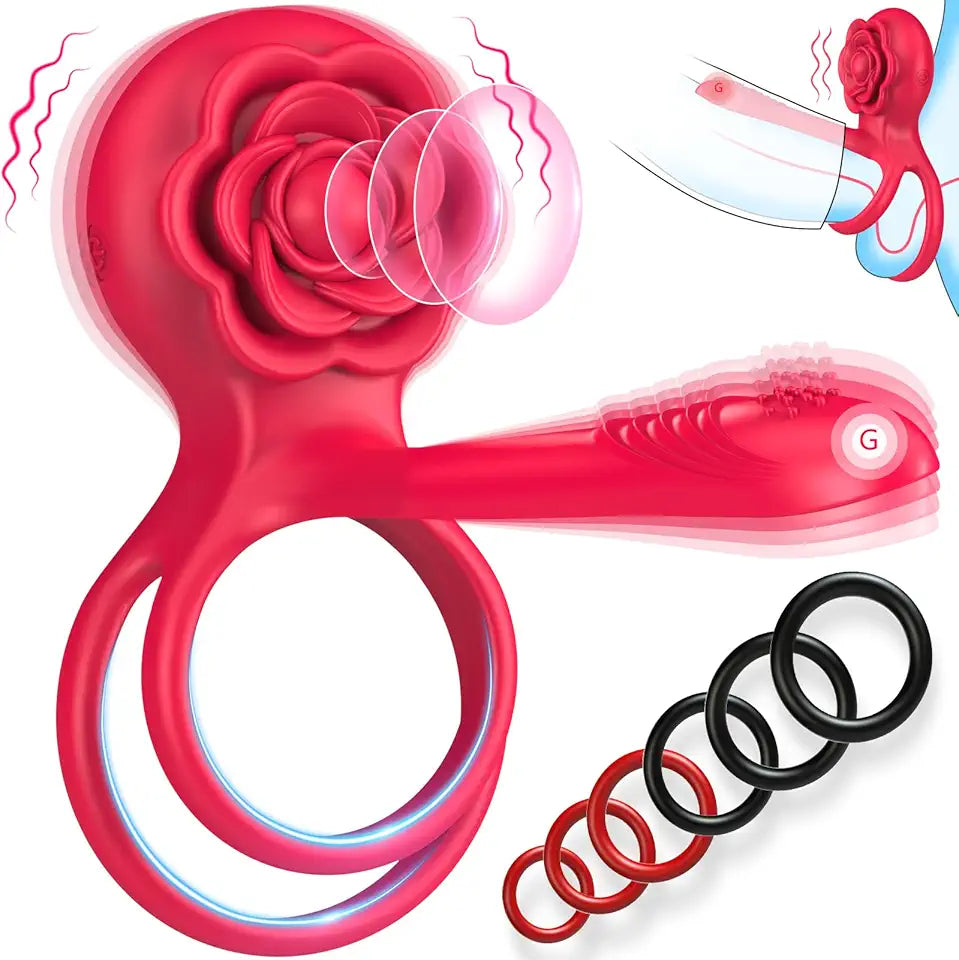 Vibrating Cock Ring with 10 Vibration Modes E617