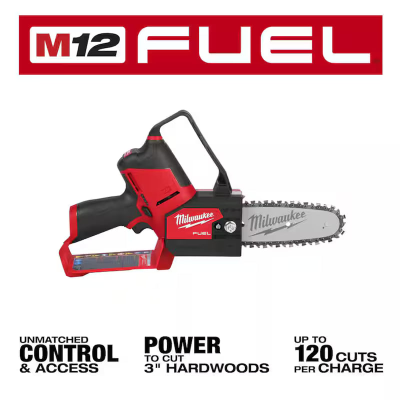 12V Lithium-Ion Brushless Cordless Pruning Saw with Pruner Shears Kit J611