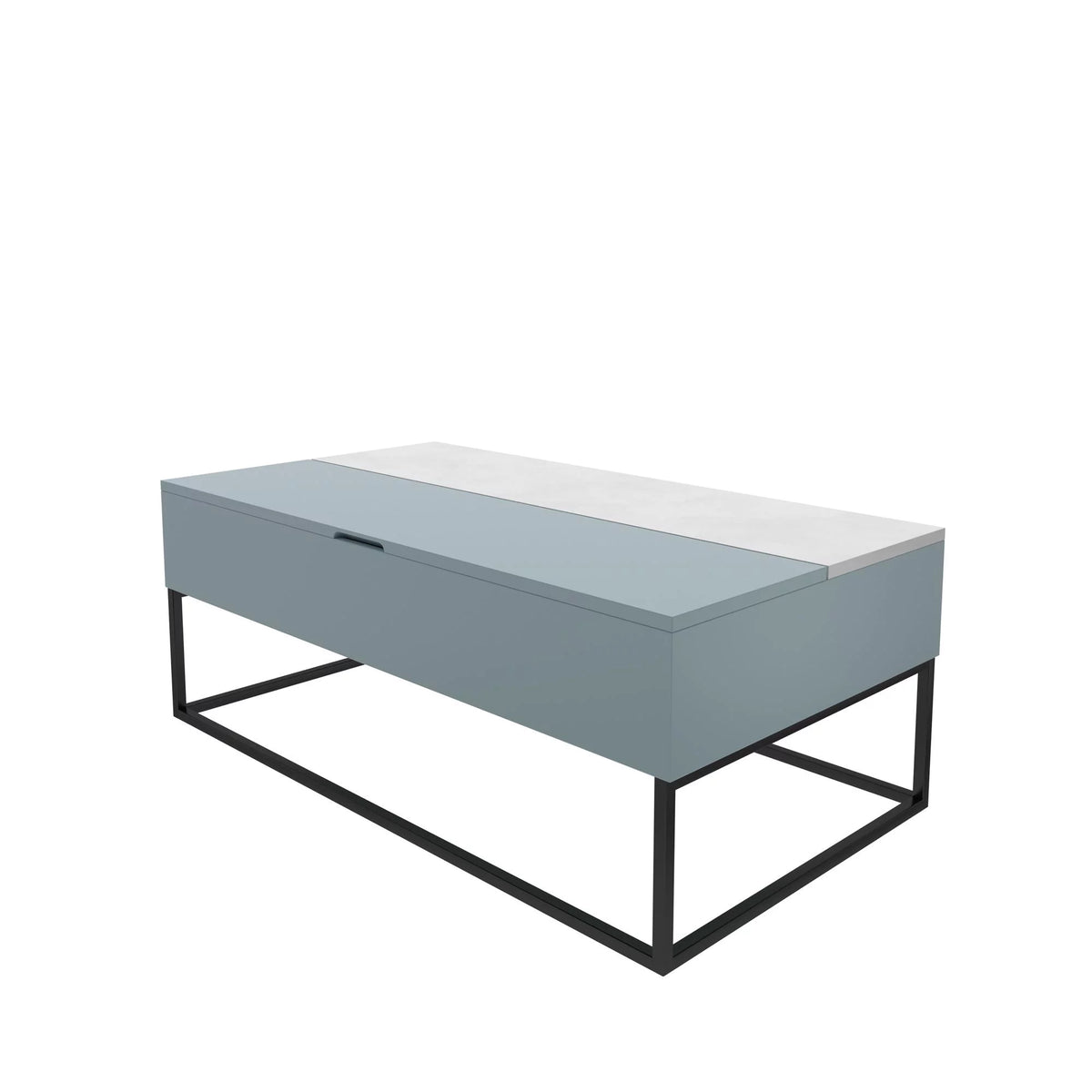 Powder Blue Lift-Top Coffee Table W2893