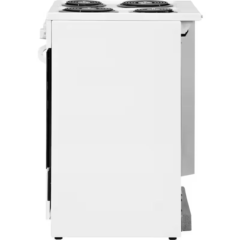 24 in. 1.9 cu. ft. Freestanding Electric Range in White B6116
