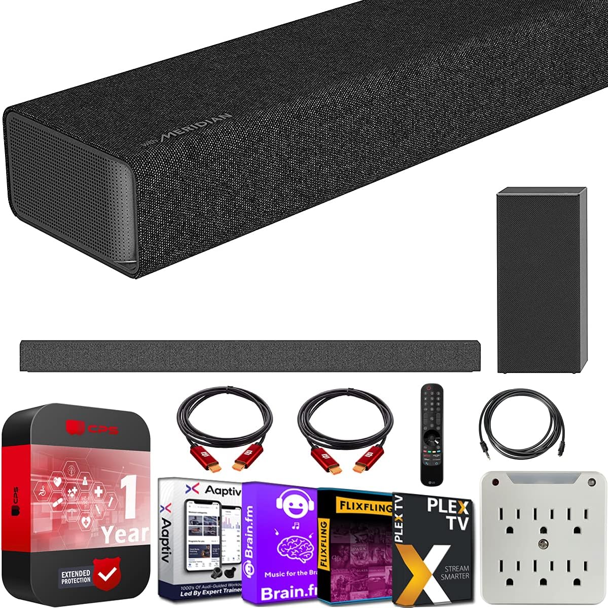 5.1 Channel Sound Bar with Wireless Subwoofer H642442