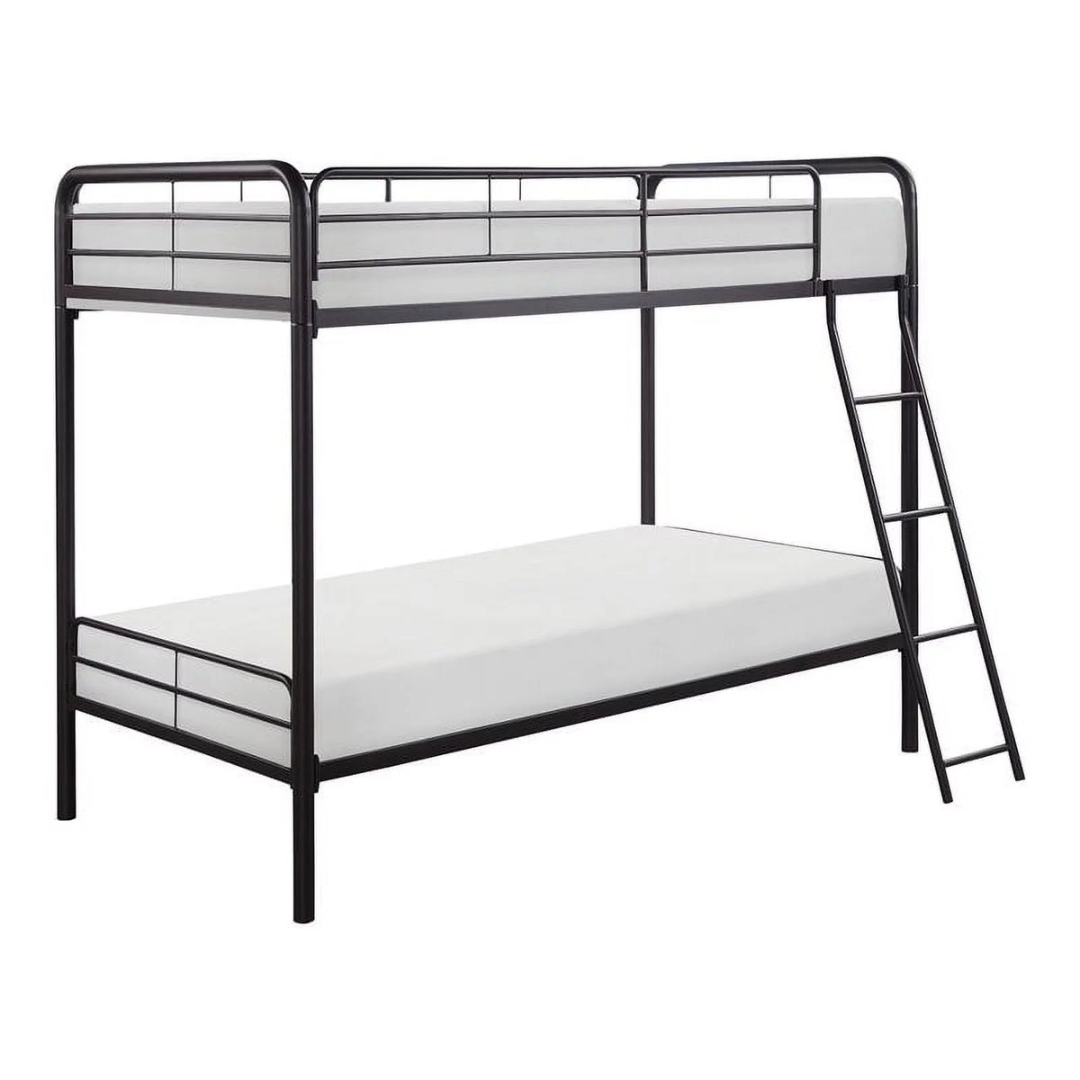 Twin Over Twin Metal Bunk Bed Y29031
