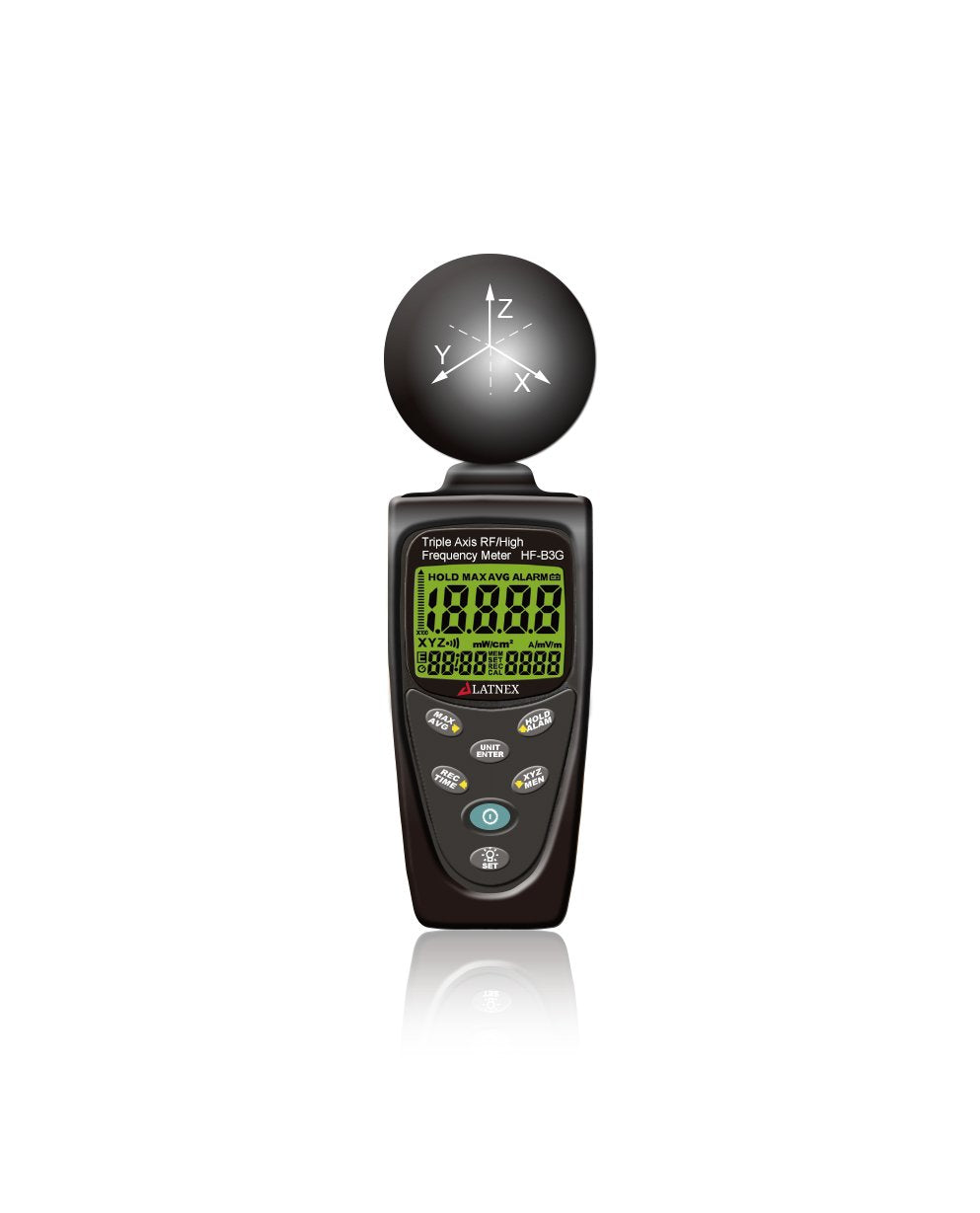 Gauss Magnetic Field Meter and EMF RF Meter Detectors N599