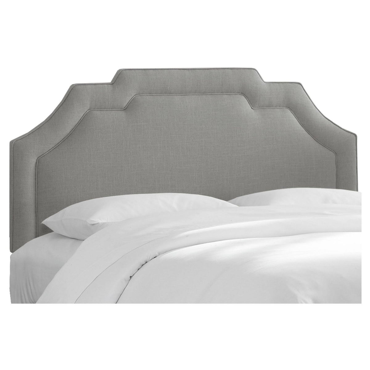 California King Linen Headboard S6735