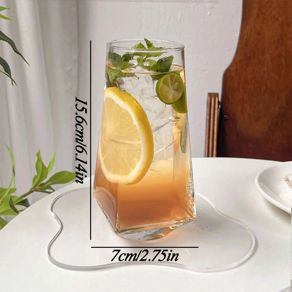 500ml Rhombic Drinking Glasses Y142