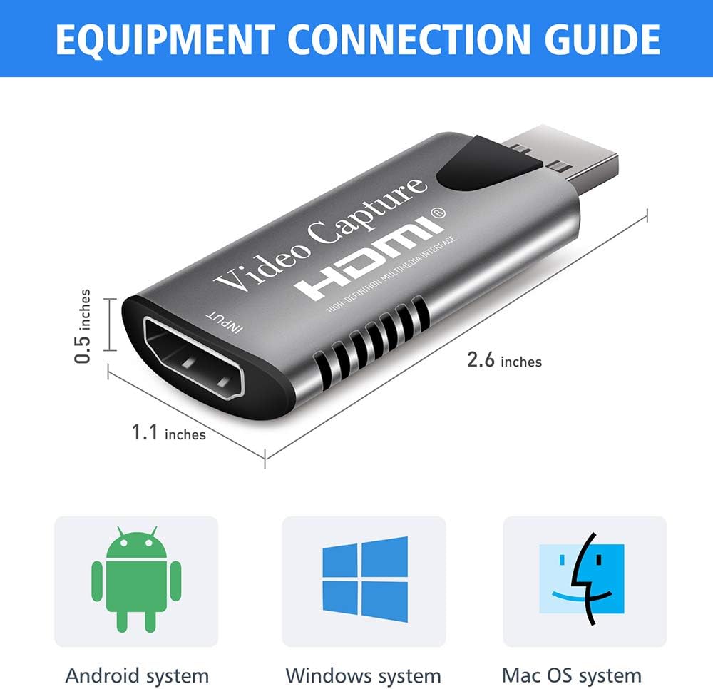 1080P HDMI USB Video Capture Card X40795