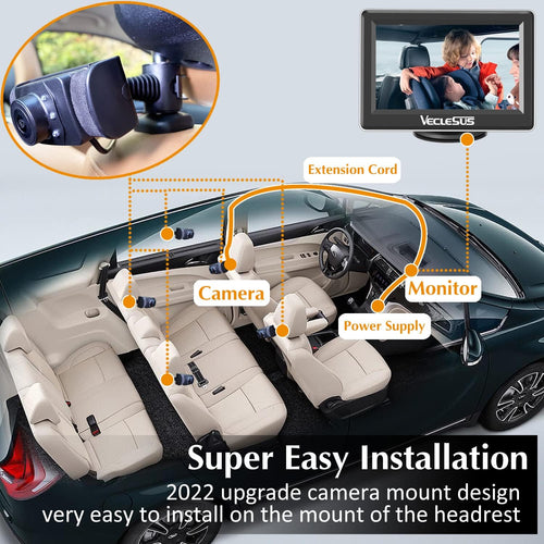 1080P HD Baby Car Camera with Monitor H499069