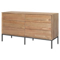 6 Drawer Double Dresser P817